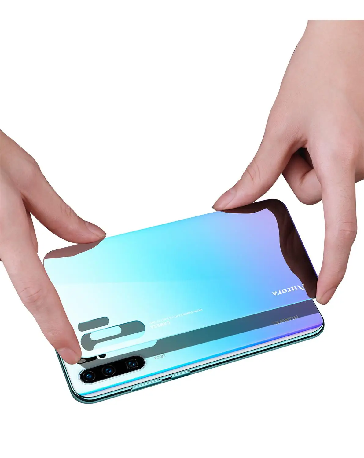 HUAWEI P30 Pro Metal glare multi-color phone case huawei P20 20pro Crescent buckle metal aurora color mobile Cover |
