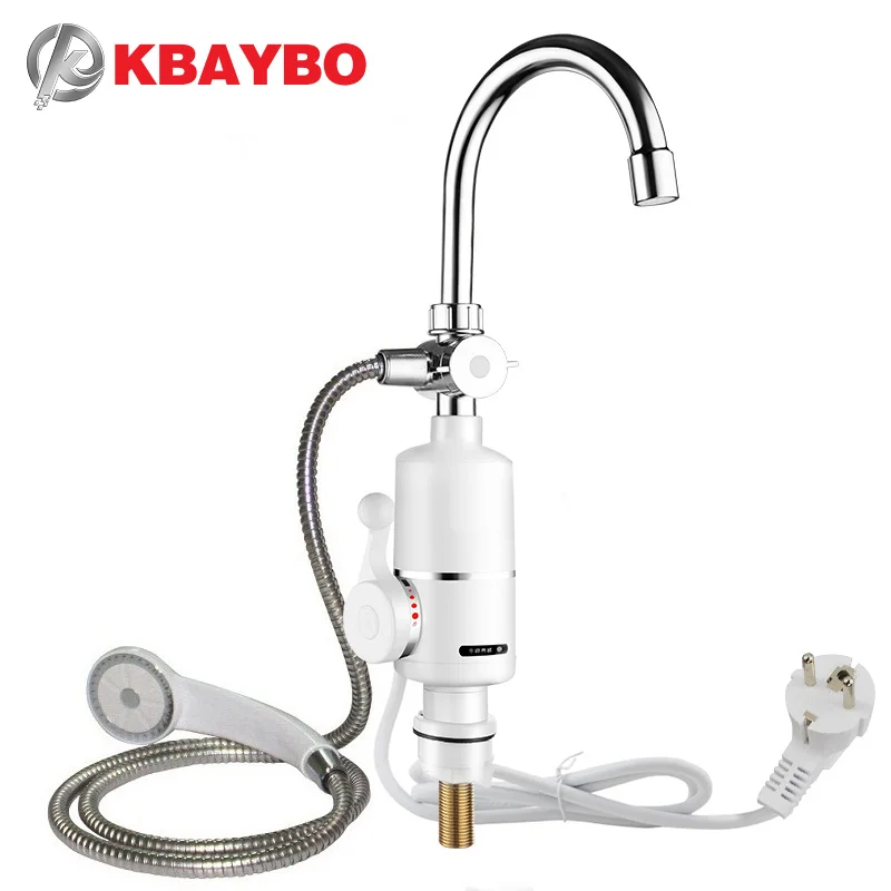 

Water Heater Tap Instant Hot Water Faucet Heater Cold Heating Faucet Tankless Instantaneous Electric Kitchen Water Heater