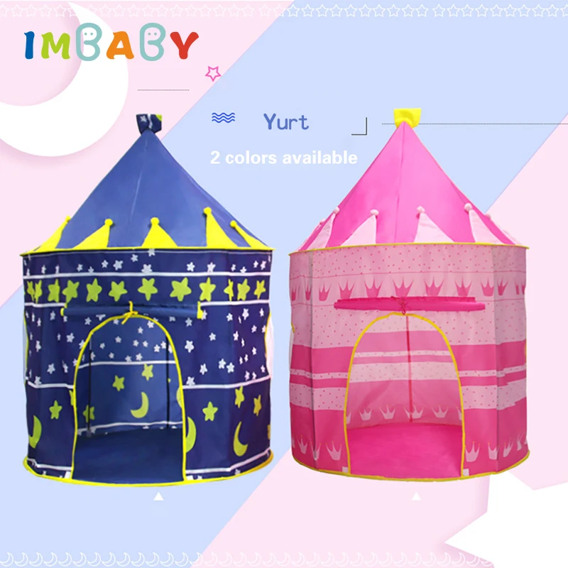 

IMBABY Portable Children's Tent Toy Ball Pool Play Tent Baby Ball Pool Castle Play House Baby Beach Tent kids indoor tents