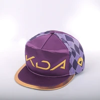 hat group kaisa ahri akali evelynn girls cool purple peaked cap inwrought casquette