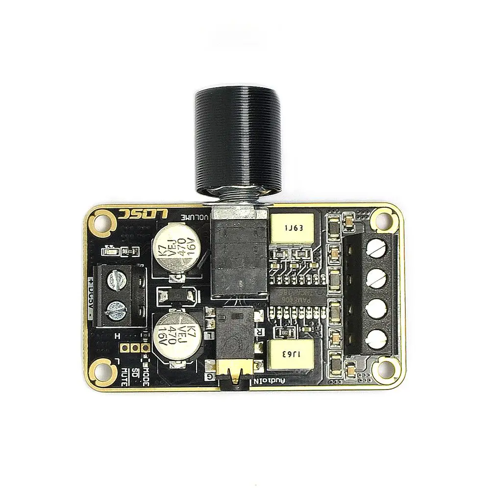 5W*2 Two-channel Stereo Power Amplifier Module DIY Preamplifier Board Class D Digital | Электроника