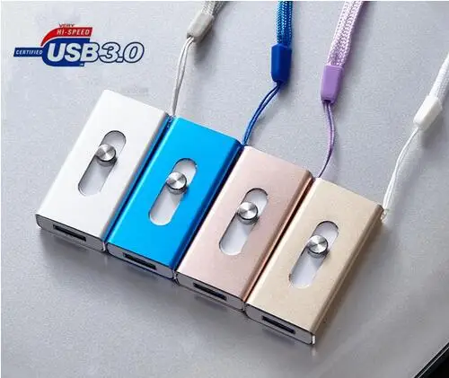 Новый Usb 3.0 Flash Drive Для iPhone 7/6/6 s Plus/5S/5/5c Ручка диск HD Memory Stick Micro Mobile OTG Pendrive 8/16/32/64 ГБ