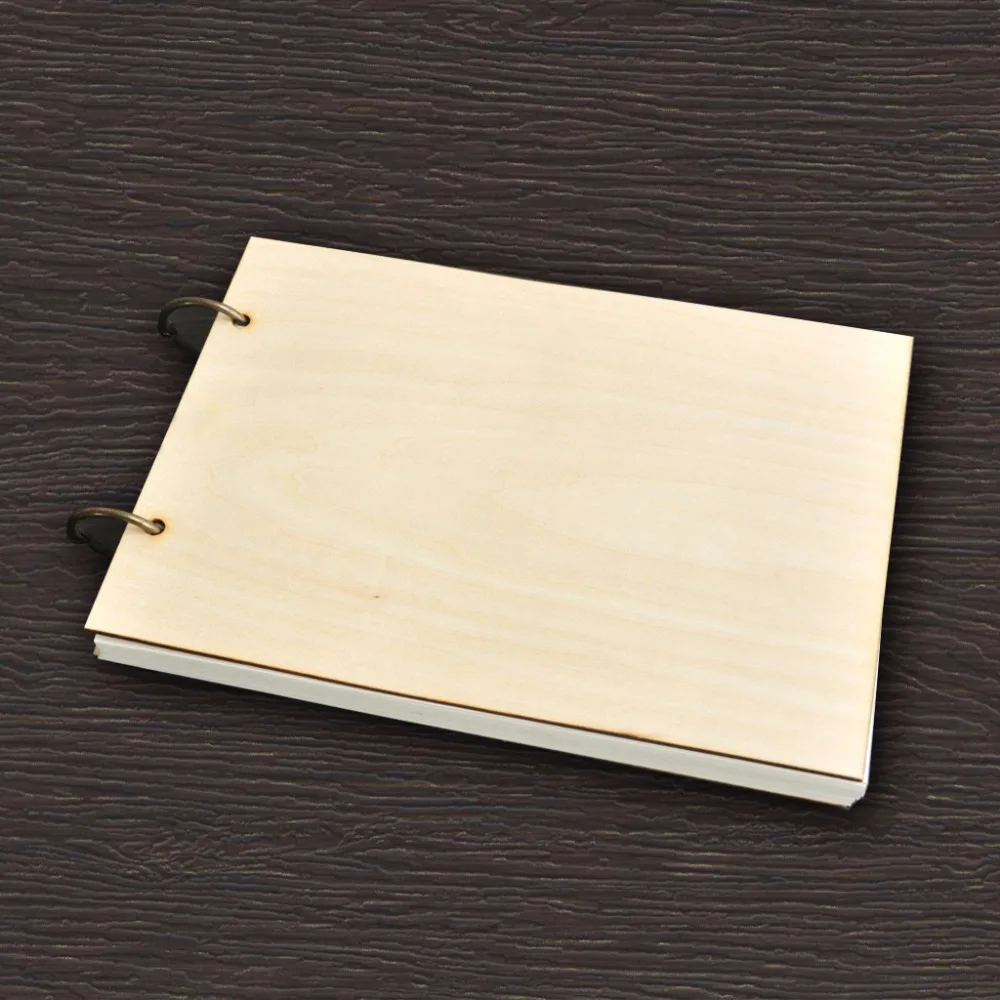 Персонализированная Свадебная Цветочная Гостевая книга в деревенском стиле