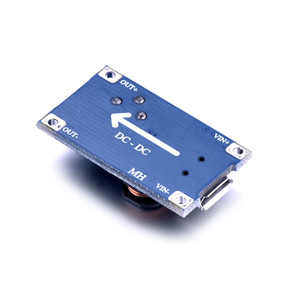 1/2, 6 штук в партии, 30x18x7 мм DC-DC Boost модуль от 2-24 В до 5 В/9/12/28 V с микро-USB12 V 28V регулируемый Повышающий Модуль высокое качество
