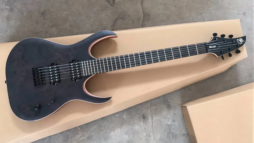 Mayones duvell 6 или 7 струн Гитара Гриф из черного дерева 5ply шеи болт Бесплатная