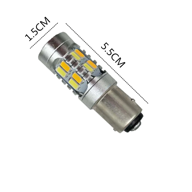 Универсальный Авто 12 В Парковка Стоп лампа с 157 BAY15D лампы led 5630 smd высокой Мощность
