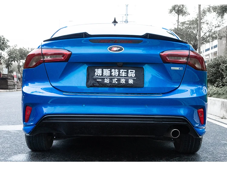 Для Ford Focus спойлер+ Фокус Высокое качество ABS Материал заднее крыло праймер цвет задний спойлер M4 Стиль