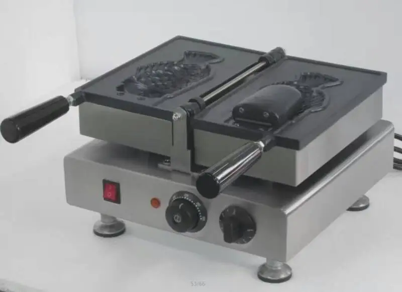 free shipping Electric 1 pcs Big fish taiyaki machine Ice cream cone waffle maker | Бытовая техника