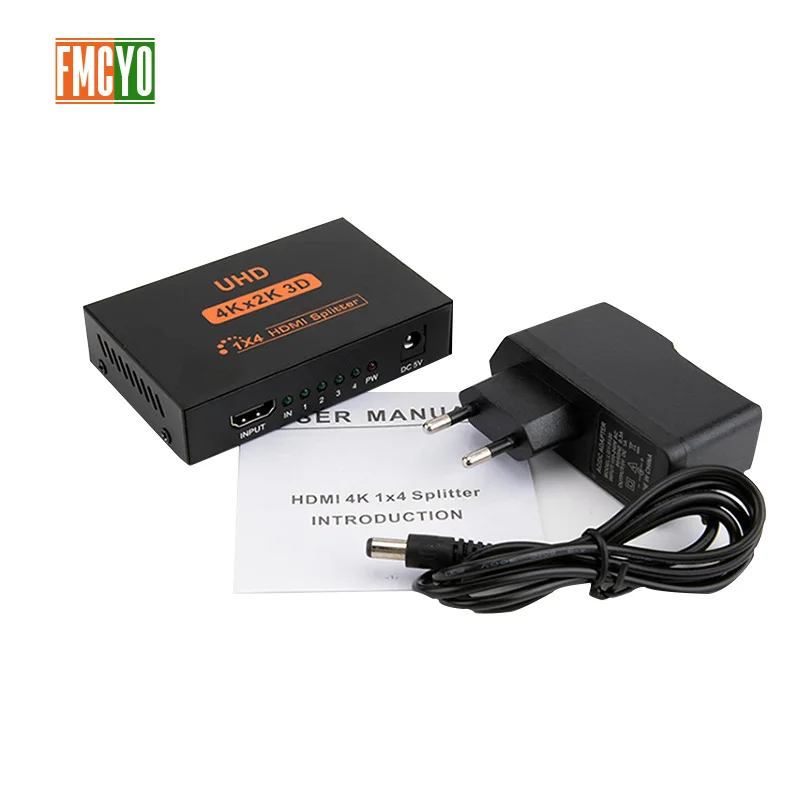 HDMI сплиттер KVM коммутатор 4x1 1x4 мини порт 4 вход 1 выход 4K разрешение