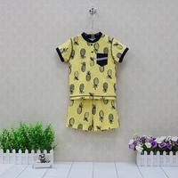children 100 t shirtshorts 2 piecesset baby clothes boys summer short sleeve outfits 2019 little q new style clothing