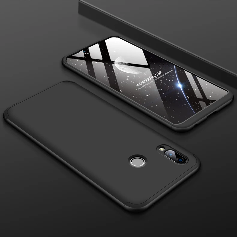 Чехол для huawei Honor Play, защита на 360 градусов, чехол для телефона, для huawei HonorPlay COR L29, противоударный чехол+ стеклянная пленка - Цвет: 6