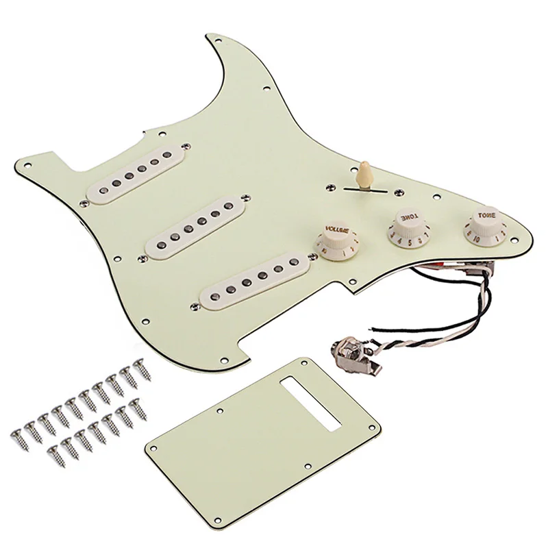 Гитарный пикап загруженный Pickguard портативный музыкальный инструмент Аксессуары