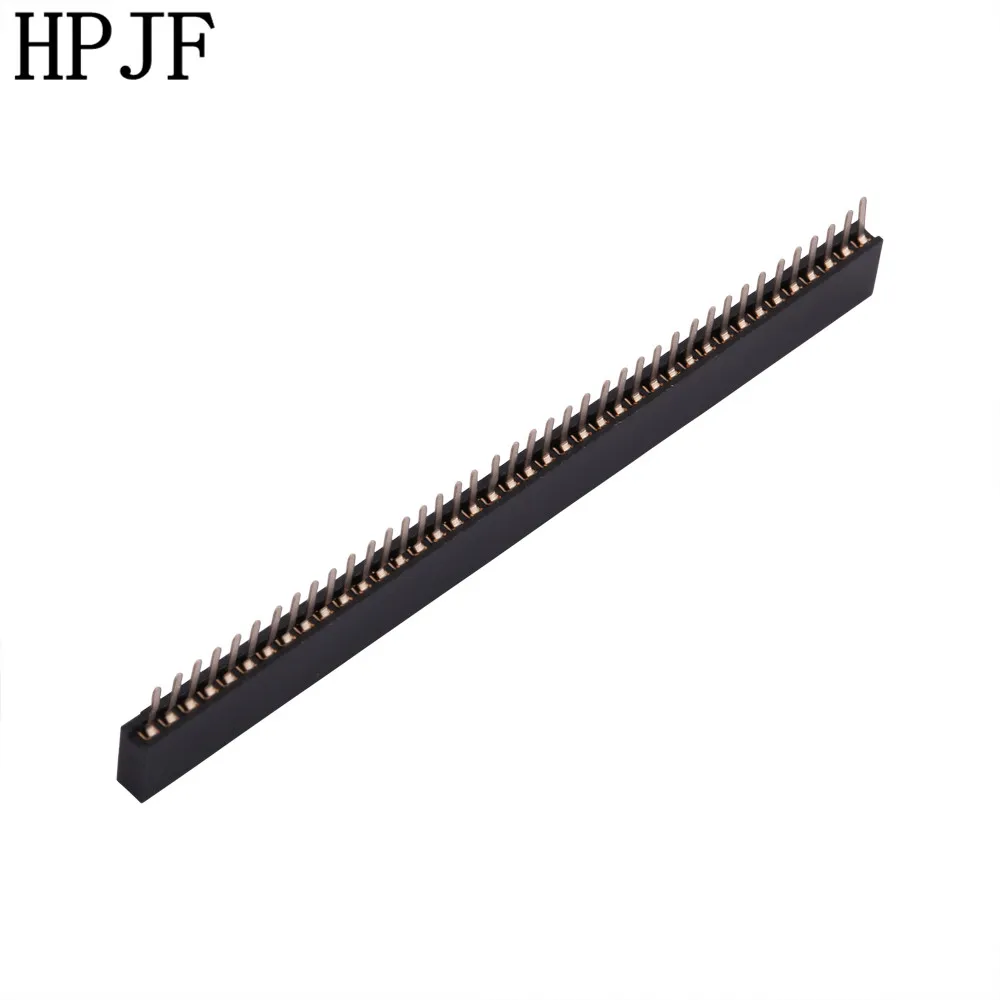 5 шт. шаг 1 27 мм 1x4 0/50Pin 40/50 контактный гнездовой Однорядный прямой разъем|strip