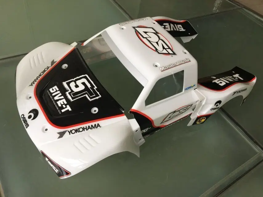 КОМАНДА Losi LOSB 8105 полный Окрашенный корпус 1/5 5IVE T pc Rc Truck 4WD|team losi|body shellrc body shell |