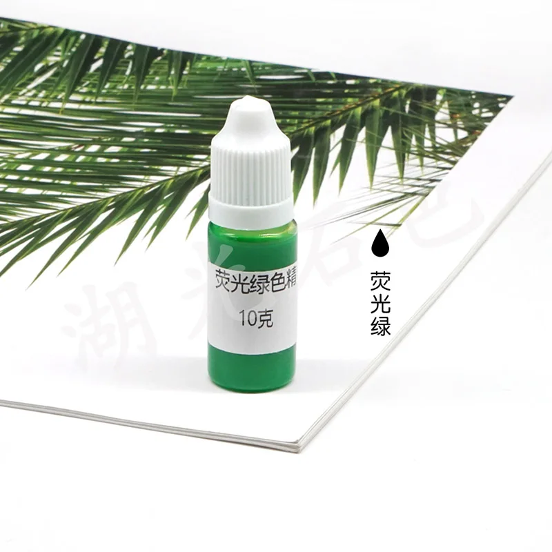 Light Green Уф смолы краситель жидкость для литья ювелирных изделий ручная работа, сделай сам, ремесло инструмент LXH - Цвет: Light Green