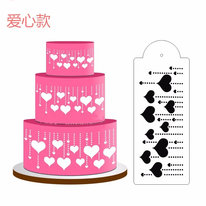 Cake Decorating Tools spray pattern Printing die Sugar powder sieve DIY baking tools Lace cake mold West Point decoration 1pcs | Дом и сад