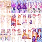 Ноябрьское обновление, наволочка для подушки в японском стиле аниме NO GAME NO LIFE Shiro Dola Jibril Otaku Dakimakura, обнимающая наволочка