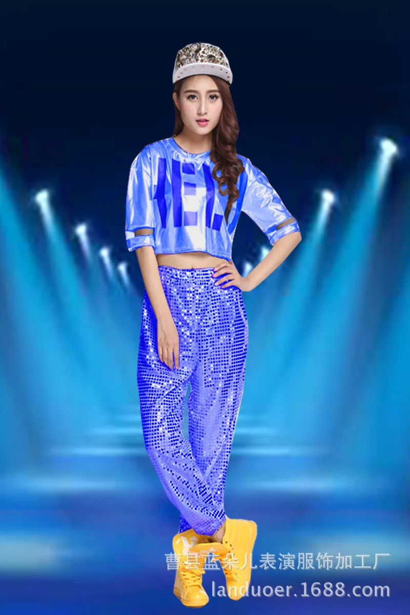 Новые сценические костюмы DS для женщин взрослых джаз танцевальный костюм