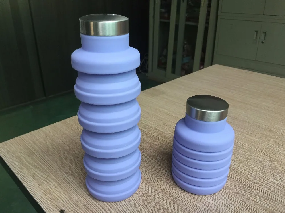 1 шт. спортивный складной Кубок Открытый Путешествие Силиконовые Выдвижной