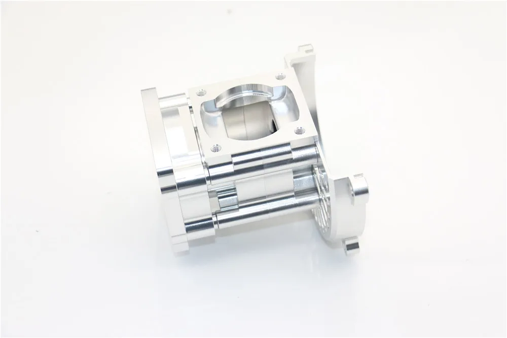 CNC алюминиевый Картер и клатч колокольчик Набор для 38CC газовый двигатель для 1/5 HPI Rovan km Baja Losi 5ive-t RC автозапчасти