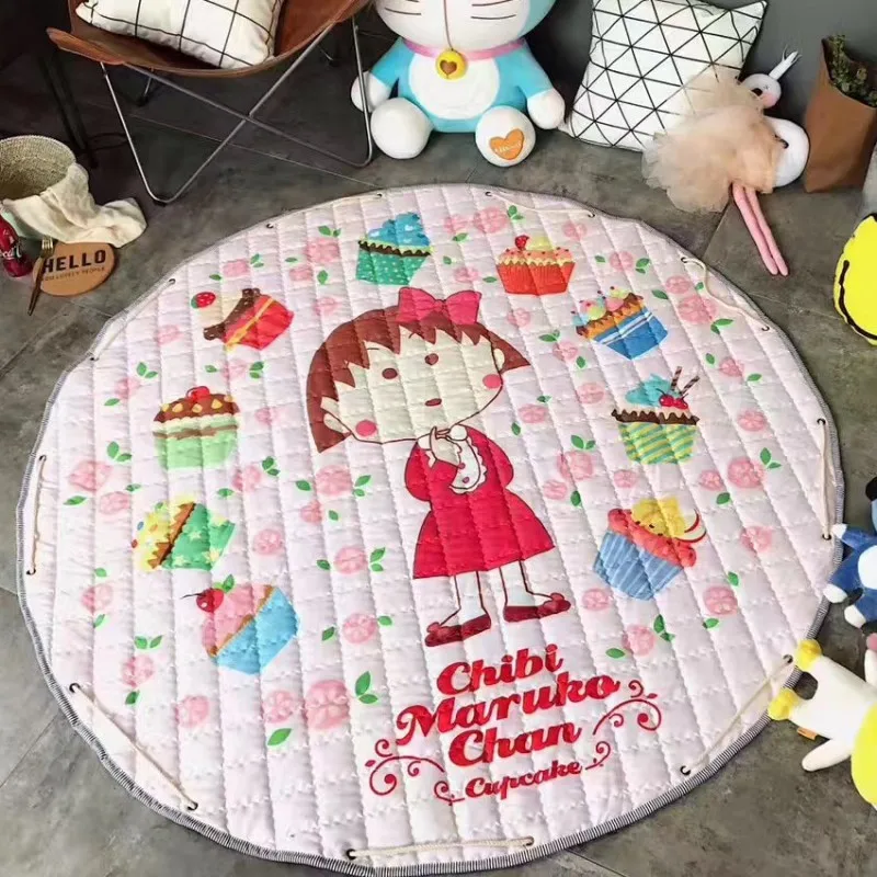 Игровой коврик для хранения круглый ползания младенцев детские игрушки сумка