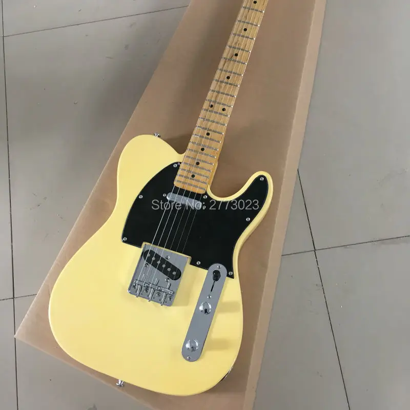 Темно Молоко Желтый TL электрогитара может быть в соответствии с требованиями