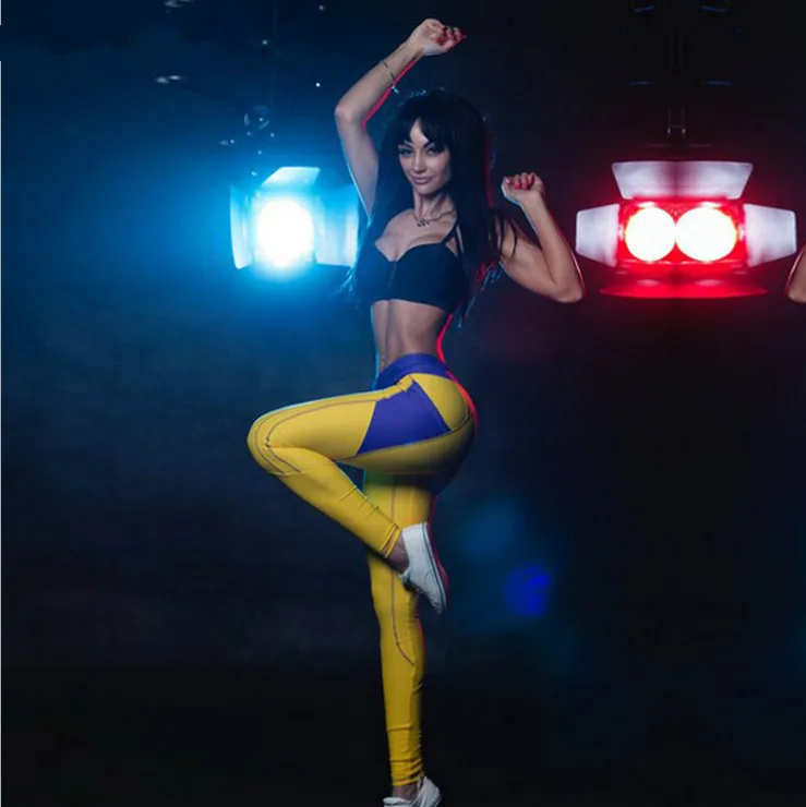 Women Sexy Push Up Yoga Pants Plus Size High Waist Sports Leggings Fitness Jersey Slim Tights Sportswear | Спорт и развлечения