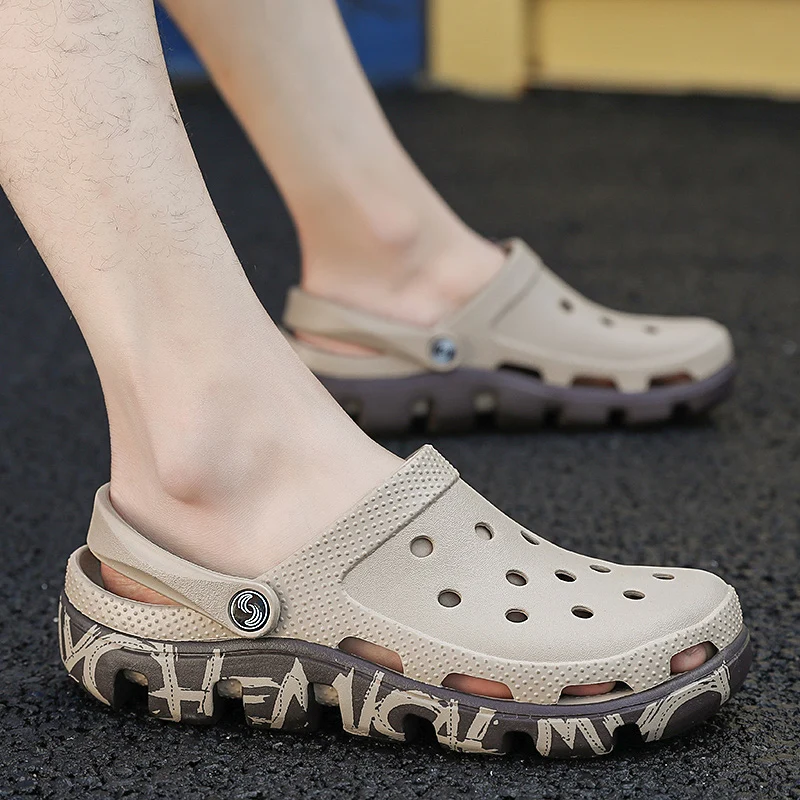 Crock/обувь для мужчин; Мужская обувь; сандалии; Sandalias; Летняя обувь; Sandalen; тапочки; Sandalet hombre Sandali Croc; Сабо; Новинка года