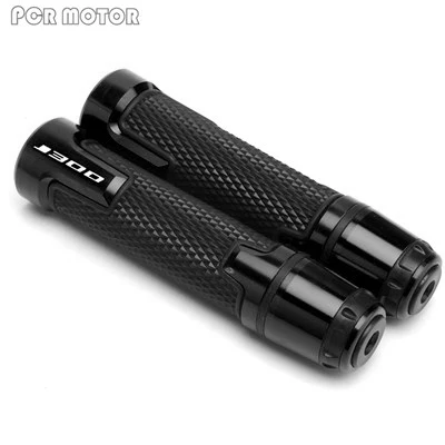 Black Для kawasaki J300 мотоцикл ручка мотоцикла ручки руля сцепление и наконечники - Цвет: Black