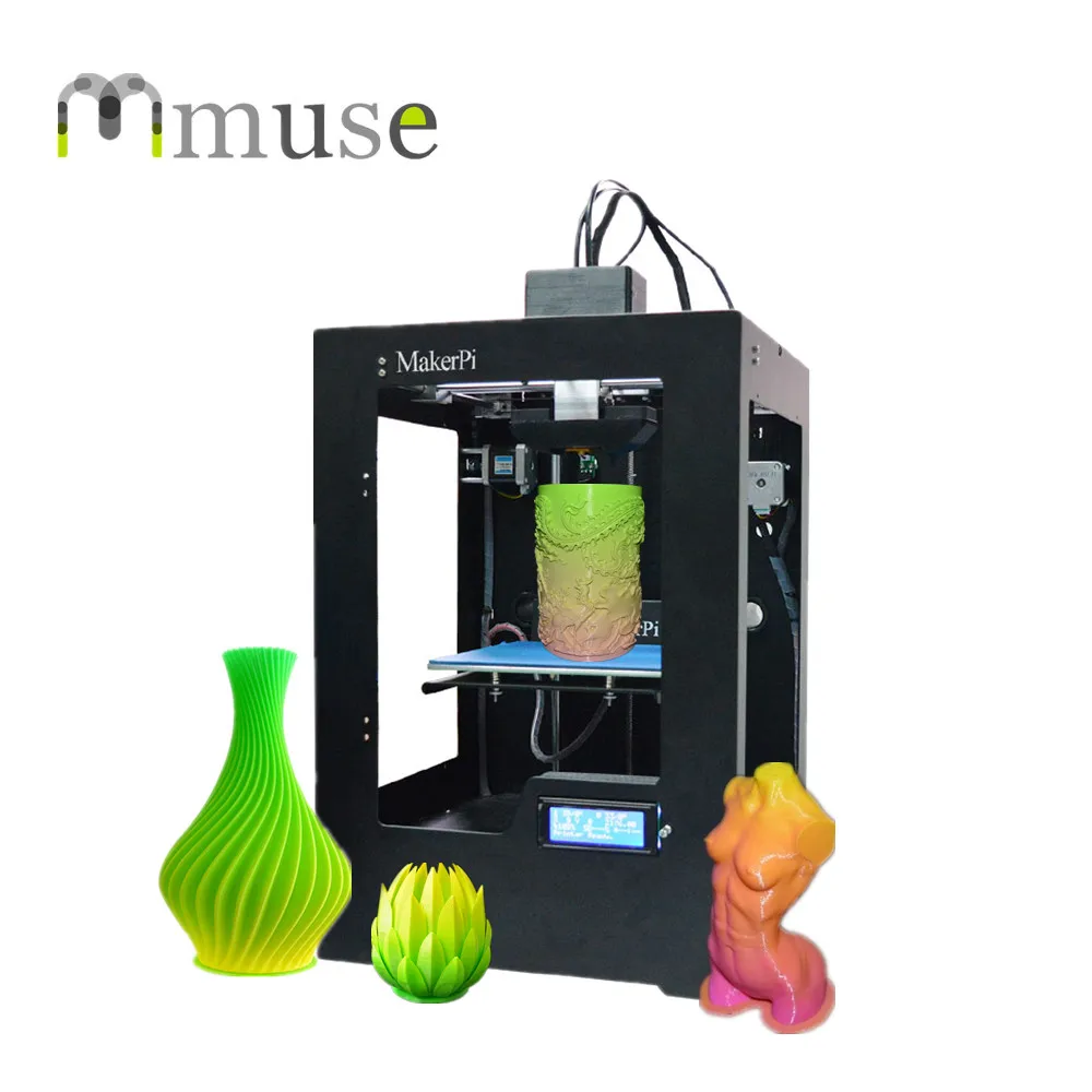 Verkaufen Neue Mix Farbe Druck FDM Einzelne-Extruder 3D Drucker Maschine