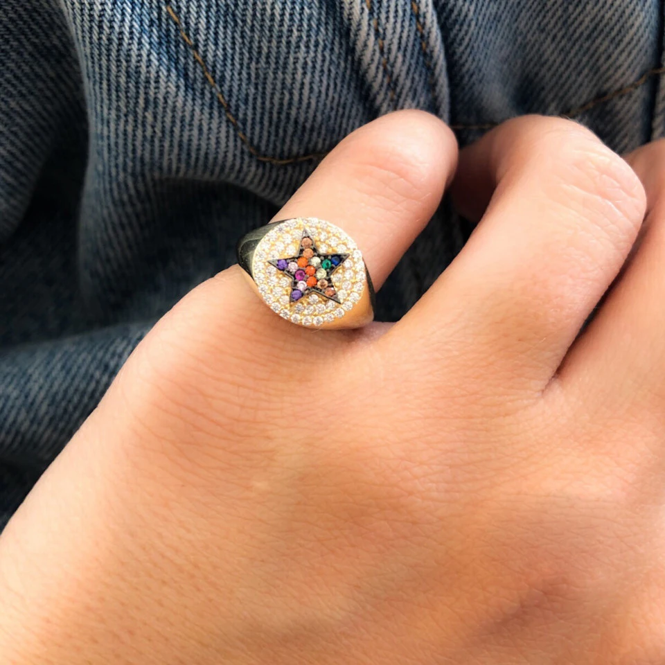 Лидер продаж модное Радужное Ювелирное Украшение блестящее красочное украшение