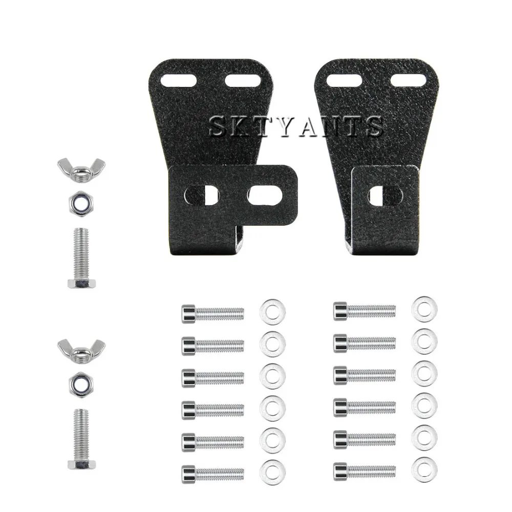Hi-Lift Jack крепление капота кронштейн с замком подходит для Jeep Wrangler CJ 1944-1986/YJ 1987-1995/TJ 1997-2006-пара, черный