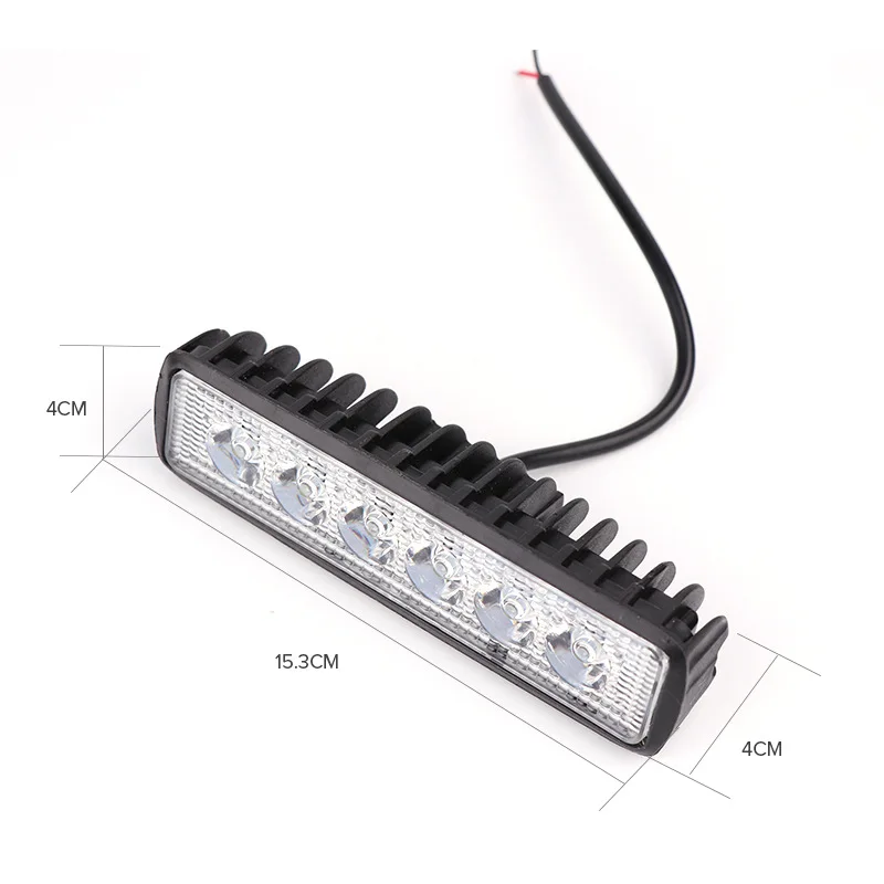 2 шт. 18 Вт светодиодный рабочий светильник прожектор Точечный для грузовика