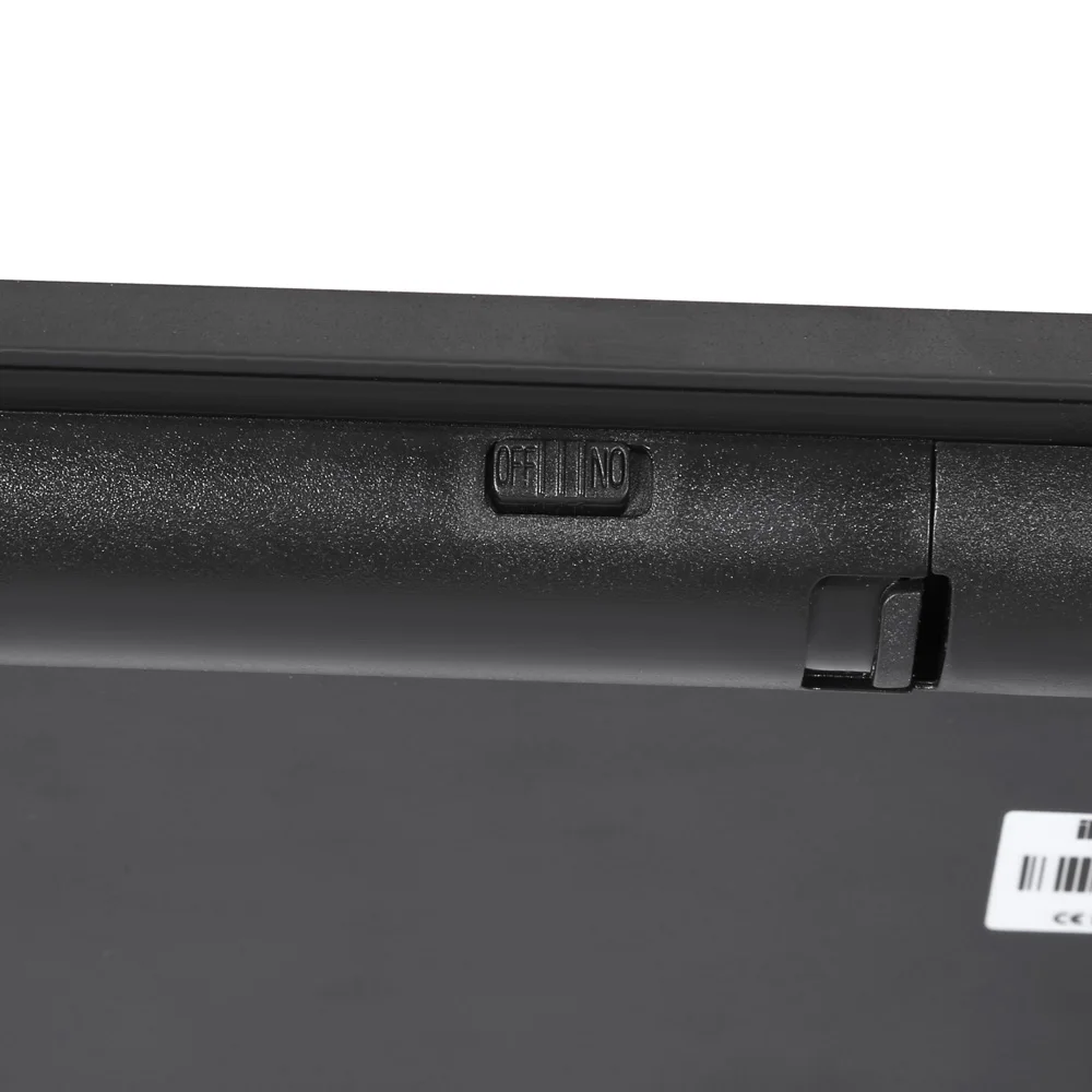 Ультратонкая Беспроводная Bluetooth клавиатура QWERTY тачпад IPazzPort подсветка Поддержка