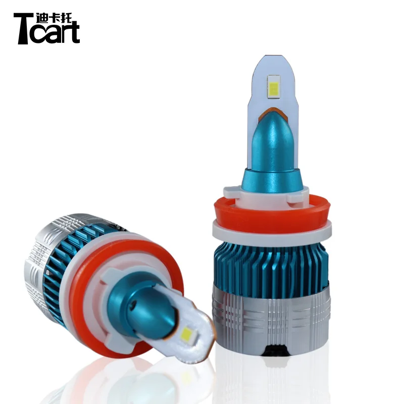 Автомобильные светодиодные фары Tcart 60 Вт для Volkswagen passat b6 b5 b7 b8 CC 3C scirocco golf 4 5 6 mk5 mk6 mk7