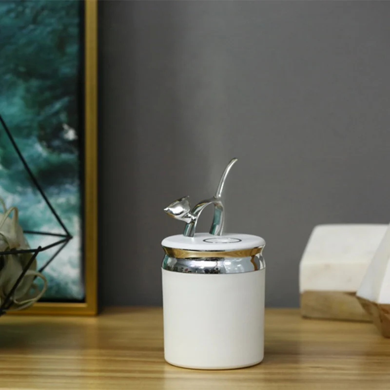 Мини увлажнитель воздуха с изображением кошки 180 мл 5 в пост. Тока|mist maker|usb mini