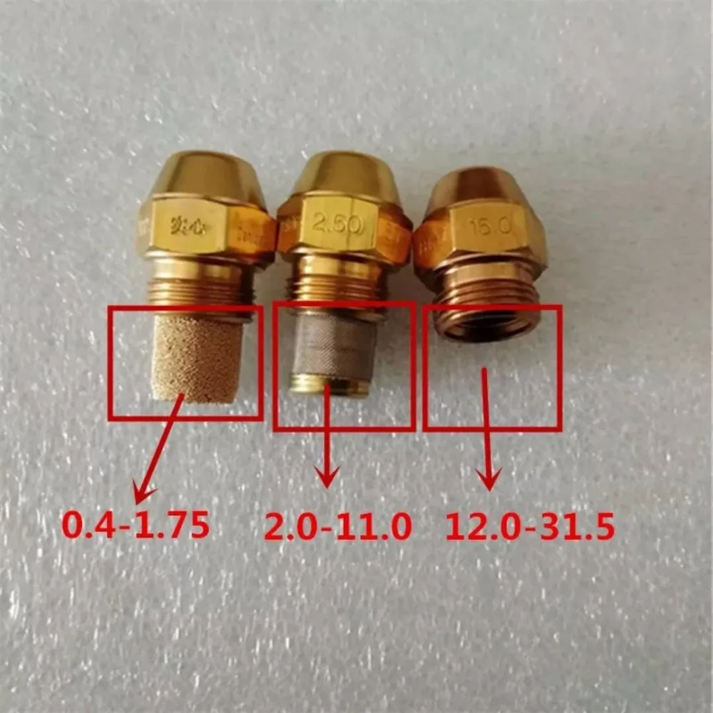 60 градусов danfoss масляная насадка латунная Форсунка струйная горелка топливная