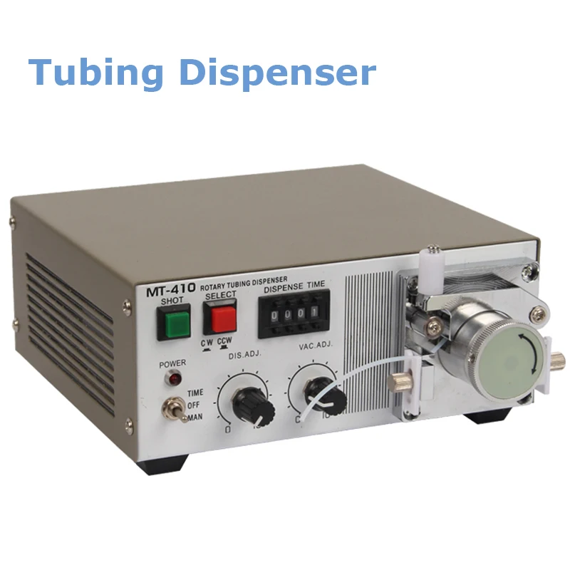 

Peristaltic glue dispenser machine MT-410 quick-drying glue liquid dispensing machine 30W peristaltic glue machine