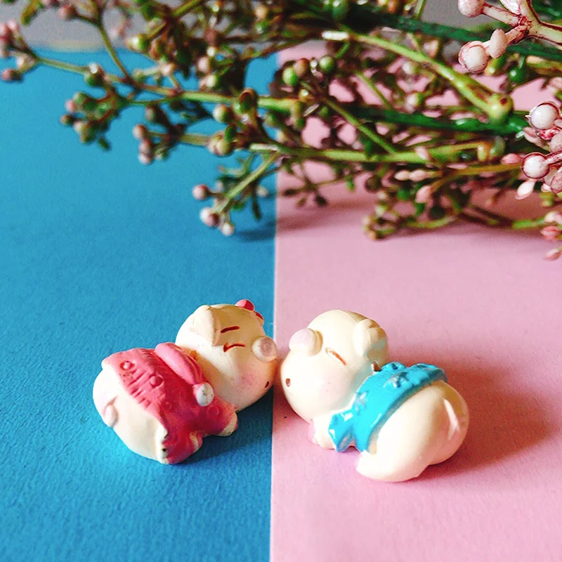 2 шт./Спящая свинья/прекрасное животное/Сказочный Садовый Гном/искусственный