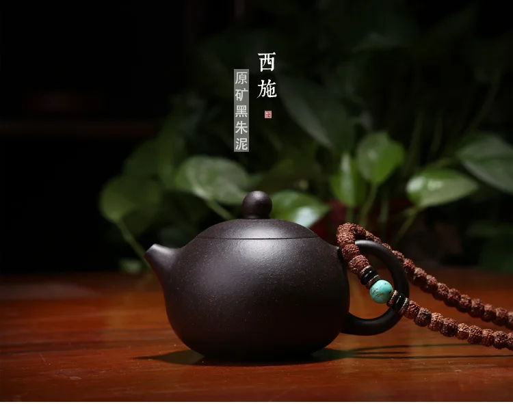 Высококачественный Исин Чайник из красной глины xi shi Zisha чайник руды красоты Китайский кунг-фу чайник Костюм для черный чай, пуэр 180 мл