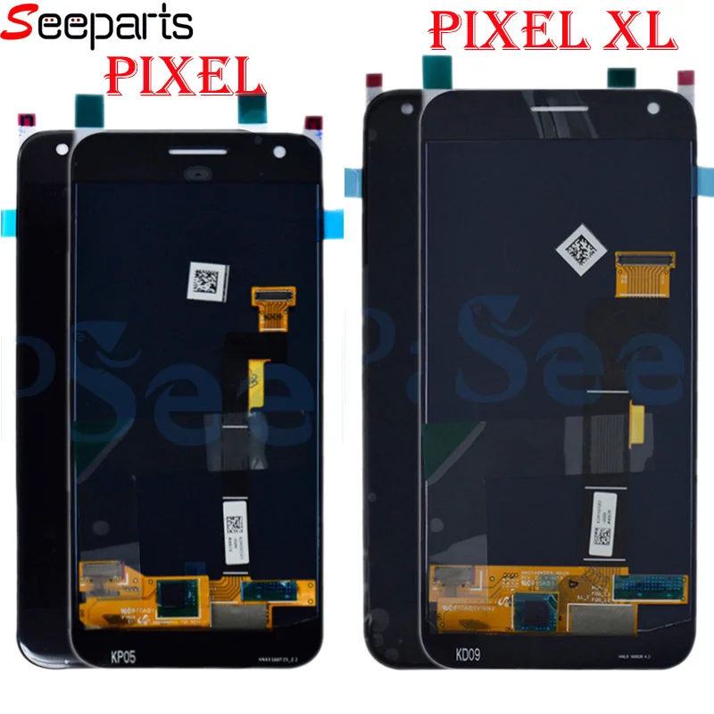 ЖК дисплей 5 дюйма для HTC Google Pixel XL кодирующий преобразователь сенсорного экрана в