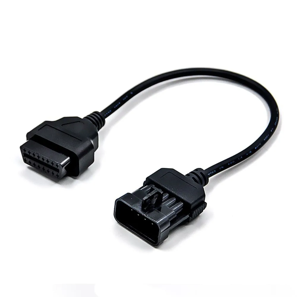 VSTM 10 PIN OBD/OBD2 сканирующий инструмент кабель для Opel 10Pin до 16Pin OBD2 Автомобильная