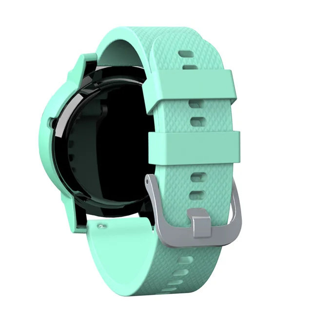 SIKAI 20 мм Универсальный силиконовый ремешок для часов для Huami Amazfit Bip ремешок для часов Ticwatch E сменный ремешок для huawei Watch 2 Band - Цвет ремешка: Mint Green strap