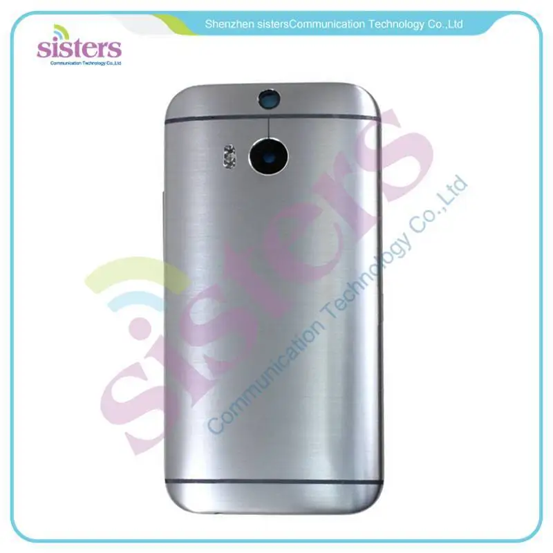 Wholesale Hot Sale Silver Gtey Gold Back Housing Cover Case Battery Door For HTC One 2 M8 831C Free Shipping images - 6