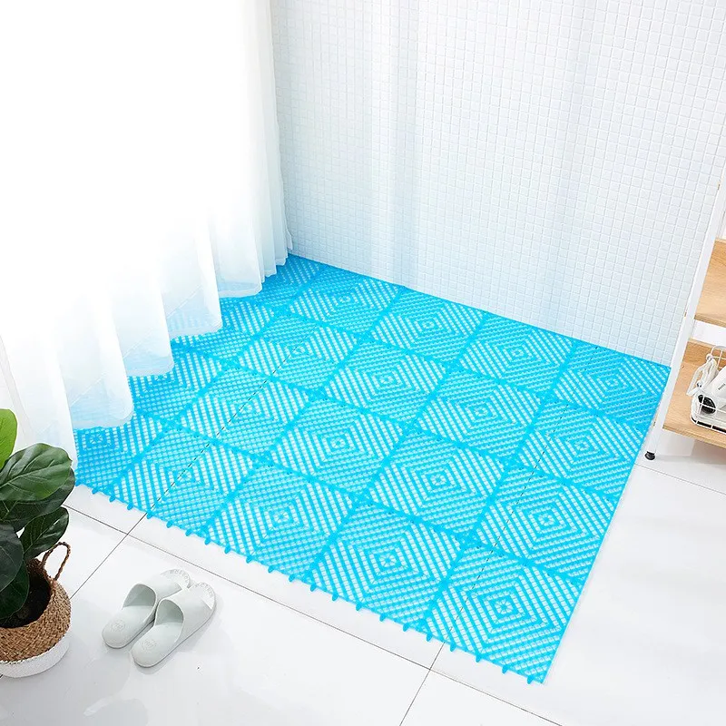1pc Bath Non-slip Mats Bathroom Shower Anti Slip Carpet Coasters Storage Pads Kitchen Floor Non-slip Mats Home Hotel Decorations