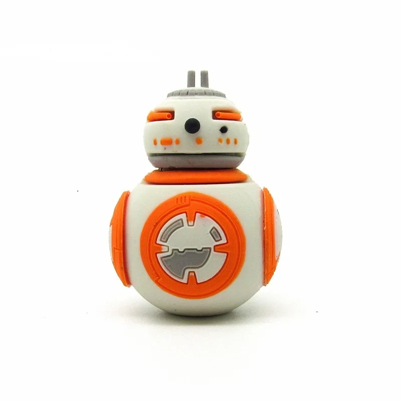 Милый Звездные войны bb 8 флэш накопитель usb mini BB8 робот компьютер подарок карта