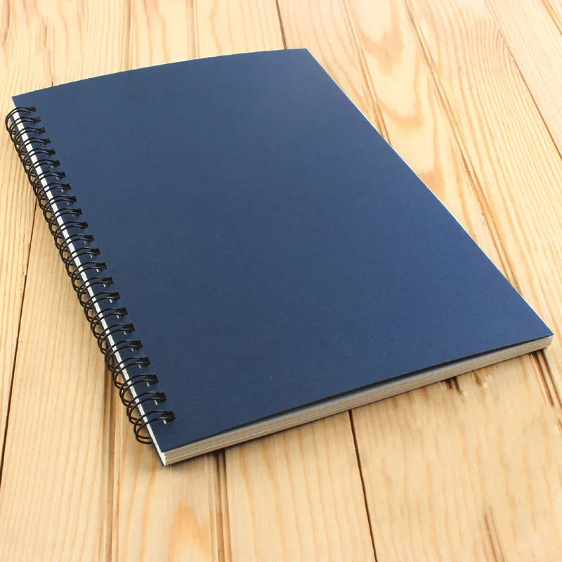 EZONE Spiral Notebook Loose Leaf NoteBook Line Page Traveler Jurney Diary Coil Notepad School Office Stationery Supply Papelaria |