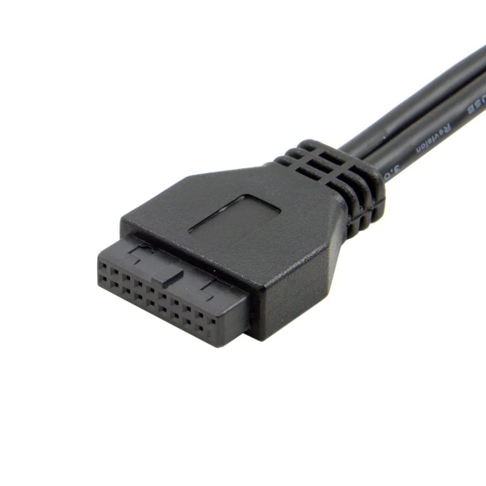 Одиночный порт USB 3 1 Type C USB-C мама к 0 материнская плата 19Pin кабель заголовка 40 см |