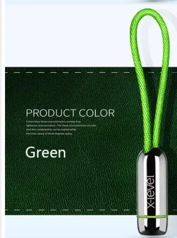 X-уровень usb type C порт Micro USB порт кабель передачи данных для быстрой зарядки для iPhone 11 Pro Max Мини Портативный кабель для iPhone 11 Pro - Цвет: green