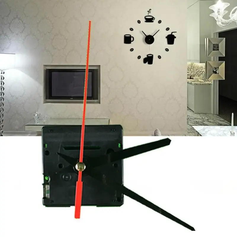 Механизм для настенных часов Кварцевый часовой механизм с крюком DIY запасные части ручной часовой механизм